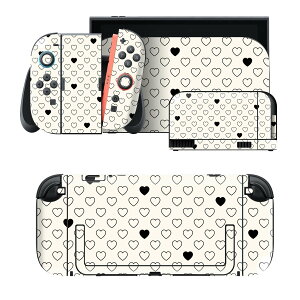 igsticker Nintendo Switch 2 �p �X�L���V�[�� �{�́E�h�b�N�EJoy-Con 2 �Ή� 4�ʃZ�b�g �������� �ی� �����@�n�[�g�@�͗l 007511