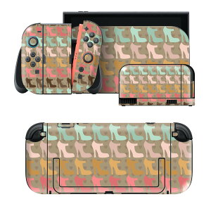 igsticker Nintendo Switch 2 �p �X�L���V�[�� �{�́E�h�b�N�EJoy-Con 2 �Ή� 4�ʃZ�b�g �������� �ی� �C�@�n�C�q�[���@�J���t���@�͗l 007824