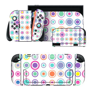 igsticker Nintendo Switch 2 �p �X�L���V�[�� �{�́E�h�b�N�EJoy-Con 2 �Ή� 4�ʃZ�b�g �������� �ی� �J���t���@���ʁ@�͗l 008036