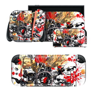 igsticker Nintendo Switch 2 �p �X�L���V�[�� �{�́E�h�b�N�EJoy-Con 2 �Ή� 4�ʃZ�b�g �������� �ی� �C���N�@�y���L�@�ԁ@���b�h 008386