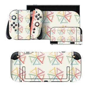 igsticker Nintendo Switch 2 �p �X�L���V�[�� �{�́E�h�b�N�EJoy-Con 2 �Ή� 4�ʃZ�b�g �������� �ی� �J���t���@�͗l�@�O�p 008688