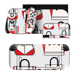 igsticker Nintendo Switch 2 �p �X�L���V�[�� �{�́E�h�b�N�EJoy-Con 2 �Ή� 4�ʃZ�b�g �������� �ی� ���΂�@�t�@�b�V�����@�� 010514