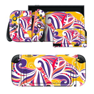 igsticker Nintendo Switch 2 �p �X�L���V�[�� �{�́E�h�b�N�EJoy-Con 2 �Ή� 4�ʃZ�b�g �������� �ی� �A�[�g�@�͗l�@�J���t�� 010619