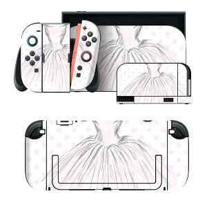 igsticker Nintendo Switch 2 �p �X�L���V�[�� �{�́E�h�b�N�EJoy-Con 2 �Ή� 4�ʃZ�b�g �������� �ی� �h���X�@�s���N�@�h�b�g 010911