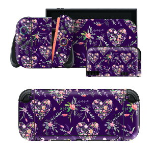 igsticker Nintendo Switch 2 �p �X�L���V�[�� �{�́E�h�b�N�EJoy-Con 2 �Ή� 4�ʃZ�b�g �������� �ی� �n�[�g�@�͗l�@�� 011880
