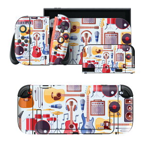 igsticker Nintendo Switch 2 �p �X�L���V�[�� �{�́E�h�b�N�EJoy-Con 2 �Ή� 4�ʃZ�b�g �������� �ی� �M�^�[�@���y�@���������� 012037