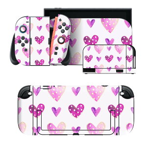 igsticker Nintendo Switch 2 �p �X�L���V�[�� �{�́E�h�b�N�EJoy-Con 2 �Ή� 4�ʃZ�b�g �������� �ی� �n�[�g�@���ʁ@�� 014556