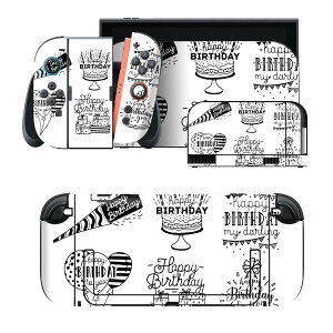 igsticker Nintendo Switch 2 �p �X�L���V�[�� �{�́E�h�b�N�EJoy-Con 2 �Ή� 4�ʃZ�b�g �������� �ی� �a�����@�A�C�R���@���m�N�� 016140