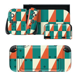 igsticker Nintendo Switch 2 �p �X�L���V�[�� �{�́E�h�b�N�EJoy-Con 2 �Ή� 4�ʃZ�b�g �������� �ی� �͗l�@�u���b�N�@�J���t�� 016297