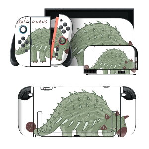 igsticker Nintendo Switch 2 �p �X�L���V�[�� �{�́E�h�b�N�EJoy-Con 2 �Ή� 4�ʃZ�b�g �������� �ی� �_�C�i�\�[�@�����@Dinosaur�@�A���L���T�E���X 017564