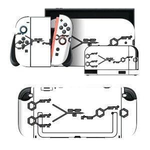 igsticker Nintendo Switch 2 �p �X�L���V�[�� �{�́E�h�b�N�EJoy-Con 2 �Ή� 4�ʃZ�b�g �������� �ی� Chemical ���w�� 017706