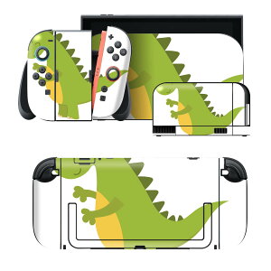 igsticker Nintendo Switch 2 �p �X�L���V�[�� �{�́E�h�b�N�EJoy-Con 2 �Ή� 4�ʃZ�b�g �������� �ی� Dinosaurs�@���� 017740