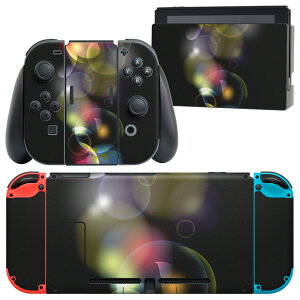 igsticker Nintendo Switch �p �f�U�C���X�L���V�[�� �C�V�� �j���e���h�[ �X�C�b�` ��p �{�̃h�b�N Joy-Con Joycon �W���C�R�� ��p �Q�[���@ �J�o�[ �A�N�Z�T���[ �t�B���� �X�e�b�J�[ 002265 �u���@�J