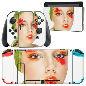 igsticker Nintendo Switch �p �f�U�C���X�L���V�[�� �C�V�� �j���e���h�[ �X�C�b�` ��p �{�̃h�b�N Joy-Con Joycon �W���C�R�� ��p �Q�[���@ �J�o�[ �A�N�Z�T���[ �t�B���� �X�e�b�J�[ 003585 ���C�N�@