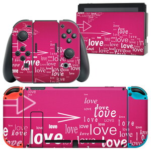 igsticker Nintendo Switch p fUCXLV[ CV jeh[ XCb` p {̃hbN Joy-Con Joycon WCR p Q[@ Jo[ ANZT[ tB XebJ[ 004840 LOVE@s