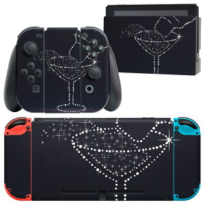 igsticker Nintendo Switch �p �f�U�C���X�L���V�[�� �C�V�� �j���e���h�[ �X�C�b�` ��p �{�̃h�b�N Joy-Con Joycon �W���C�R�� ��p �Q�[���@ �J�o�[ �A�N�Z�T���[ �t�B���� �X�e�b�J�[ 005688 �J�N�e��