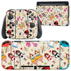 igsticker Nintendo Switch �p �f�U�C���X�L���V�[�� �C�V�� �j���e���h�[ �X�C�b�` ��p �{�̃h�b�N Joy-Con Joycon �W���C�R�� ��p �Q�[���@ �J�o�[ �A�N�Z�T���[ �t�B���� �X�e�b�J�[ 006687 �A���X�@