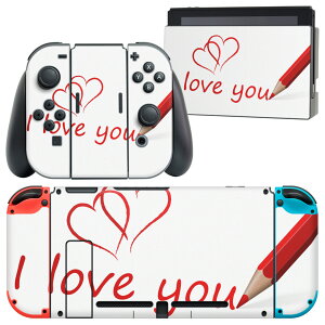 igsticker Nintendo Switch p fUCXLV[ CV jeh[ XCb` p {̃hbN Joy-Con Joycon WCR p Q[@ Jo[ ANZT[ tB XebJ[ 009657 p@LOVE