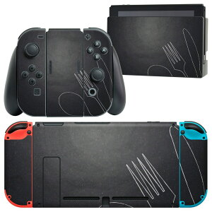 igsticker Nintendo Switch �p �f�U�C���X�L���V�[�� �C�V�� �j���e���h�[ �X�C�b�` ��p �{�̃h�b�N Joy-Con Joycon �W���C�R�� ��p �Q�[���@ �J�o�[ �A�N�Z�T���[ �t�B���� �X�e�b�J�[ 009902 �J�t�F�@
