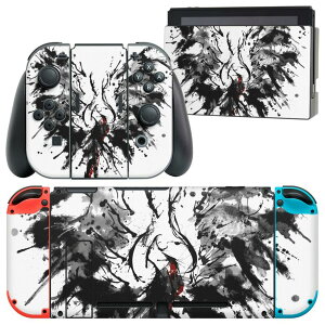igsticker Nintendo Switch �p �f�U�C���X�L���V�[�� �C�V�� �j���e���h�[ �X�C�b�` ��p �{�̃h�b�N Joy-Con Joycon �W���C�R�� ��p �Q�[���@ �J�o�[ �A�N�Z�T���[ �t�B���� �X�e�b�J�[ 018300 �A�[�g ��