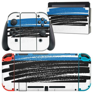 igsticker Nintendo Switch �p �f�U�C���X�L���V�[�� �C�V�� �j���e���h�[ �X�C�b�` ��p �{�̃h�b�N Joy-Con Joycon �W���C�R�� ��p �Q�[���@ �J�o�[ �A�N�Z�T���[ �t�B���� �X�e�b�J�[ 018442 ���� estonia