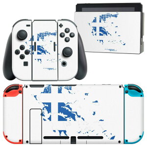 igsticker Nintendo Switch �p �f�U�C���X�L���V�[�� �C�V�� �j���e���h�[ �X�C�b�` ��p �{�̃h�b�N Joy-Con Joycon �W���C�R�� ��p �Q�[���@ �J�o�[ �A�N�Z�T���[ �t�B���� �X�e�b�J�[ 018836 ���� greece 
