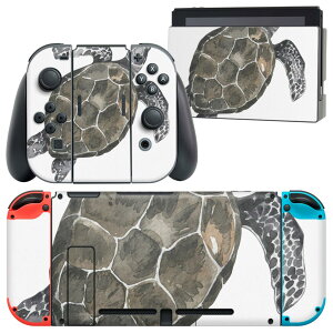 igsticker Nintendo Switch 用 デザインスキンシール 任天堂 ニンテンドー スイッチ 専用 本体ドック Joy-Con Joycon ジョイコン 専用 ゲーム機 カバー アクセサリー フィルム ステッカー 019004 イラスト