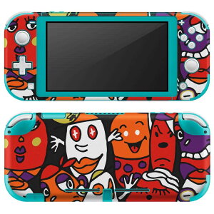 igsticker Nintendo Switch Lite ��p �f�U�C���X�L���V�[�� �S�� �j���e���h�[ �X�C�b�` ���C�g ��p �Q�[���@ �J�o�[ �A�N�Z�T���[ �t�B���� �X�e�b�J�[ �G�A�t���[ 001249 �^�}�S�@������