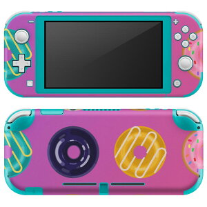 igsticker Nintendo Switch Lite ��p �f�U�C���X�L���V�[�� �S�� �j���e���h�[ �X�C�b�` ���C�g ��p �Q�[���@ �J�o�[ �A�N�Z�T���[ �t�B���� �X�e�b�J�[ �G�A�t���[ 023207 �h�[�i�c�@�J���t���@�C��