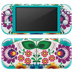 igsticker Nintendo Switch Lite ��p �f�U�C���X�L���V�[�� �S�� �j���e���h�[ �X�C�b�` ���C�g ��p �Q�[���@ �J�o�[ �A�N�Z�T���[ �t�B���� �X�e�b�J�[ �G�A�t���[ 004566 �ԁ@�C���X�g�@�J���t��