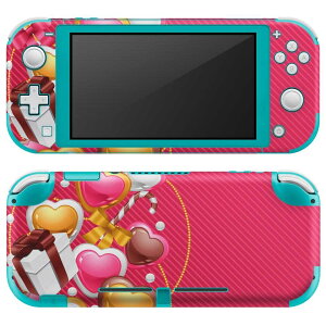 igsticker Nintendo Switch Lite ��p �f�U�C���X�L���V�[�� �S�� �j���e���h�[ �X�C�b�` ���C�g ��p �Q�[���@ �J�o�[ �A�N�Z�T���[ �t�B���� �X�e�b�J�[ �G�A�t���[ 005235 �n�[�g�@�v���[���g�@��