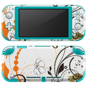 igsticker Nintendo Switch Lite ��p �f�U�C���X�L���V�[�� �S�� �j���e���h�[ �X�C�b�` ���C�g ��p �Q�[���@ �J�o�[ �A�N�Z�T���[ �t�B���� �X�e�b�J�[ �G�A�t���[ 005753 �ԁ@�@�I�����W