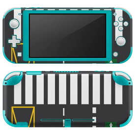 igsticker Nintendo Switch Lite 専用 デザインスキンシール 全面 ニンテンドー スイッチ ライト 専用 ゲーム機 カバー アクセサリー フィルム ステッカー エアフリー 005863 車道　道路