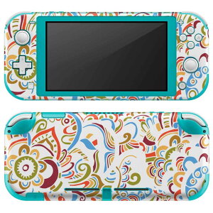 igsticker Nintendo Switch Lite ��p �f�U�C���X�L���V�[�� �S�� �j���e���h�[ �X�C�b�` ���C�g ��p �Q�[���@ �J�o�[ �A�N�Z�T���[ �t�B���� �X�e�b�J�[ �G�A�t���[ 006142 �ԁ@�@�͗l