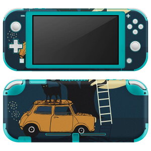 igsticker Nintendo Switch Lite ��p �f�U�C���X�L���V�[�� �S�� �j���e���h�[ �X�C�b�` ���C�g ��p �Q�[���@ �J�o�[ �A�N�Z�T���[ �t�B���� �X�e�b�J�[ �G�A�t���[ 006237 ���@�ԁ@�C���X�g
