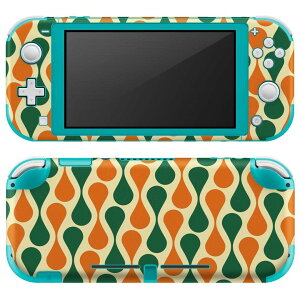 igsticker Nintendo Switch Lite ��p �f�U�C���X�L���V�[�� �S�� �j���e���h�[ �X�C�b�` ���C�g ��p �Q�[���@ �J�o�[ �A�N�Z�T���[ �t�B���� �X�e�b�J�[ �G�A�t���[ 006884 �΁@�I�����W�@�͗l