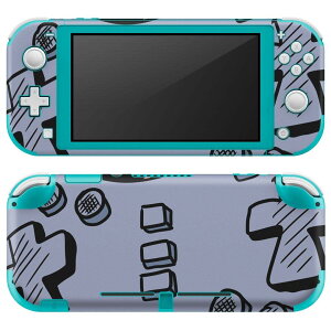 igsticker Nintendo Switch Lite ��p �f�U�C���X�L���V�[�� �S�� �j���e���h�[ �X�C�b�` ���C�g ��p �Q�[���@ �J�o�[ �A�N�Z�T���[ �t�B���� �X�e�b�J�[ �G�A�t���[ 006974 �C���X�g�@�R���g���[���[