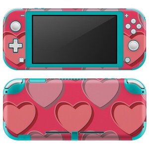 igsticker Nintendo Switch Lite ��p �f�U�C���X�L���V�[�� �S�� �j���e���h�[ �X�C�b�` ���C�g ��p �Q�[���@ �J�o�[ �A�N�Z�T���[ �t�B���� �X�e�b�J�[ �G�A�t���[ 007128 �n�[�g�@�͗l