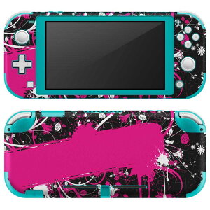 igsticker Nintendo Switch Lite ��p �f�U�C���X�L���V�[�� �S�� �j���e���h�[ �X�C�b�` ���C�g ��p �Q�[���@ �J�o�[ �A�N�Z�T���[ �t�B���� �X�e�b�J�[ �G�A�t���[ 007713 �ԁ@�@�s���N�@�y���L