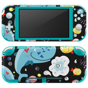 igsticker Nintendo Switch Lite ��p �f�U�C���X�L���V�[�� �S�� �j���e���h�[ �X�C�b�` ���C�g ��p �Q�[���@ �J�o�[ �A�N�Z�T���[ �t�B���� �X�e�b�J�[ �G�A�t���[ 007714 ������@�C�@���@�L�����N