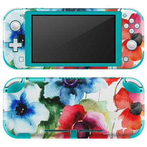 igsticker Nintendo Switch Lite ��p �f�U�C���X�L���V�[�� �S�� �j���e���h�[ �X�C�b�` ���C�g ��p �Q�[���@ �J�o�[ �A�N�Z�T���[ �t�B���� �X�e�b�J�[ �G�A�t���[ 008095 �ԁ@�@���ʁ@�ԁ@�u���[�@