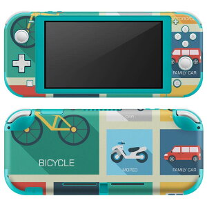 igsticker Nintendo Switch Lite ��p �f�U�C���X�L���V�[�� �S�� �j���e���h�[ �X�C�b�` ���C�g ��p �Q�[���@ �J�o�[ �A�N�Z�T���[ �t�B���� �X�e�b�J�[ �G�A�t���[ 010459 ��蕨�@�@�ԁ@�o�C�N