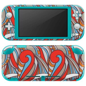 igsticker Nintendo Switch Lite ��p �f�U�C���X�L���V�[�� �S�� �j���e���h�[ �X�C�b�` ���C�g ��p �Q�[���@ �J�o�[ �A�N�Z�T���[ �t�B���� �X�e�b�J�[ �G�A�t���[ 010625 �A�[�g�@�͗l�@�J���t��