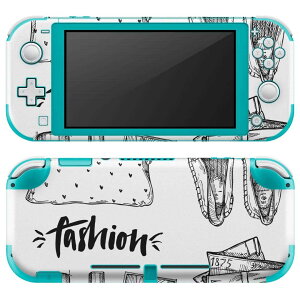 igsticker Nintendo Switch Lite ��p �f�U�C���X�L���V�[�� �S�� �j���e���h�[ �X�C�b�` ���C�g ��p �Q�[���@ �J�o�[ �A�N�Z�T���[ �t�B���� �X�e�b�J�[ �G�A�t���[ 014255 �t�@�b�V�����@�m���@����