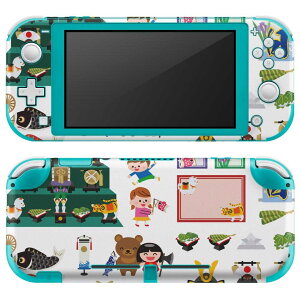 igsticker Nintendo Switch Lite ��p �f�U�C���X�L���V�[�� �S�� �j���e���h�[ �X�C�b�` ���C�g ��p �Q�[���@ �J�o�[ �A�N�Z�T���[ �t�B���� �X�e�b�J�[ �G�A�t���[ 015273 ���ǂ��̓��@��̂ڂ�@��