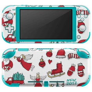 igsticker Nintendo Switch Lite ��p �f�U�C���X�L���V�[�� �S�� �j���e���h�[ �X�C�b�` ���C�g ��p �Q�[���@ �J�o�[ �A�N�Z�T���[ �t�B���� �X�e�b�J�[ �G�A�t���[ 015488 �N���X�}�X�@�T���^�N���[