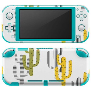igsticker Nintendo Switch Lite ��p �f�U�C���X�L���V�[�� �S�� �j���e���h�[ �X�C�b�` ���C�g ��p �Q�[���@ �J�o�[ �A�N�Z�T���[ �t�B���� �X�e�b�J�[ �G�A�t���[ 015943 �T�{�e���@�͗l�@���F