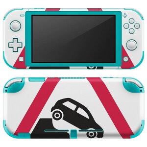 igsticker Nintendo Switch Lite ��p �f�U�C���X�L���V�[�� �S�� �j���e���h�[ �X�C�b�` ���C�g ��p �Q�[���@ �J�o�[ �A�N�Z�T���[ �t�B���� �X�e�b�J�[ �G�A�t���[ 016236 traffic sign red triangle-20180316-AM