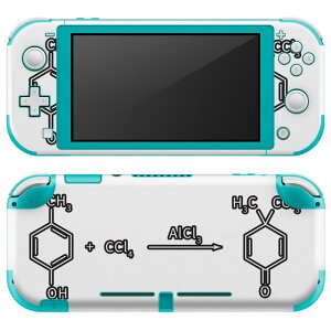 igsticker Nintendo Switch Lite ��p �f�U�C���X�L���V�[�� �S�� �j���e���h�[ �X�C�b�` ���C�g ��p �Q�[���@ �J�o�[ �A�N�Z�T���[ �t�B���� �X�e�b�J�[ �G�A�t���[ 017708 Chemical formula�@���w�� Chemical