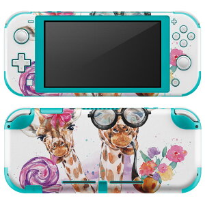 igsticker Nintendo Switch Lite ��p �f�U�C���X�L���V�[�� �S�� �j���e���h�[ �X�C�b�` ���C�g ��p �Q�[���@ �J�o�[ �A�N�Z�T���[ �t�B���� �X�e�b�J�[ �G�A�t���[ 017759 �i�ف@�����@Giraffe�@����